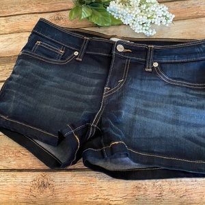 Levi's Dark Wash Jean Denim Shorts W29